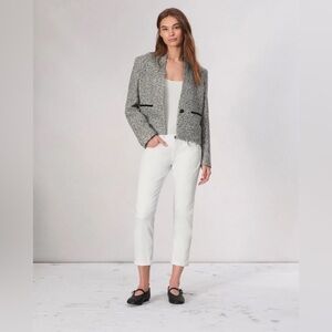 NWT Rag & Bone Dre low rise boyfriend white jeans sz 27